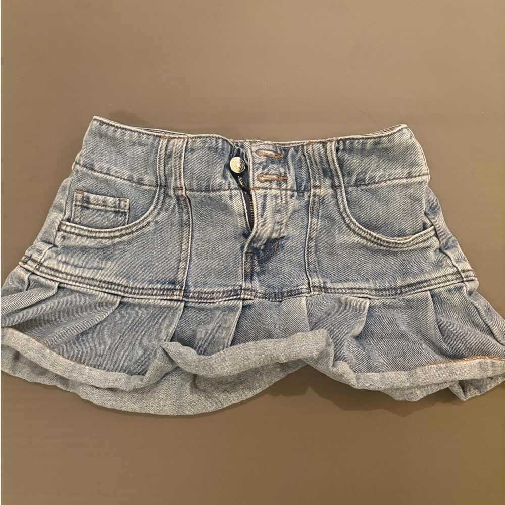 Mini denim skirt (pacsun)